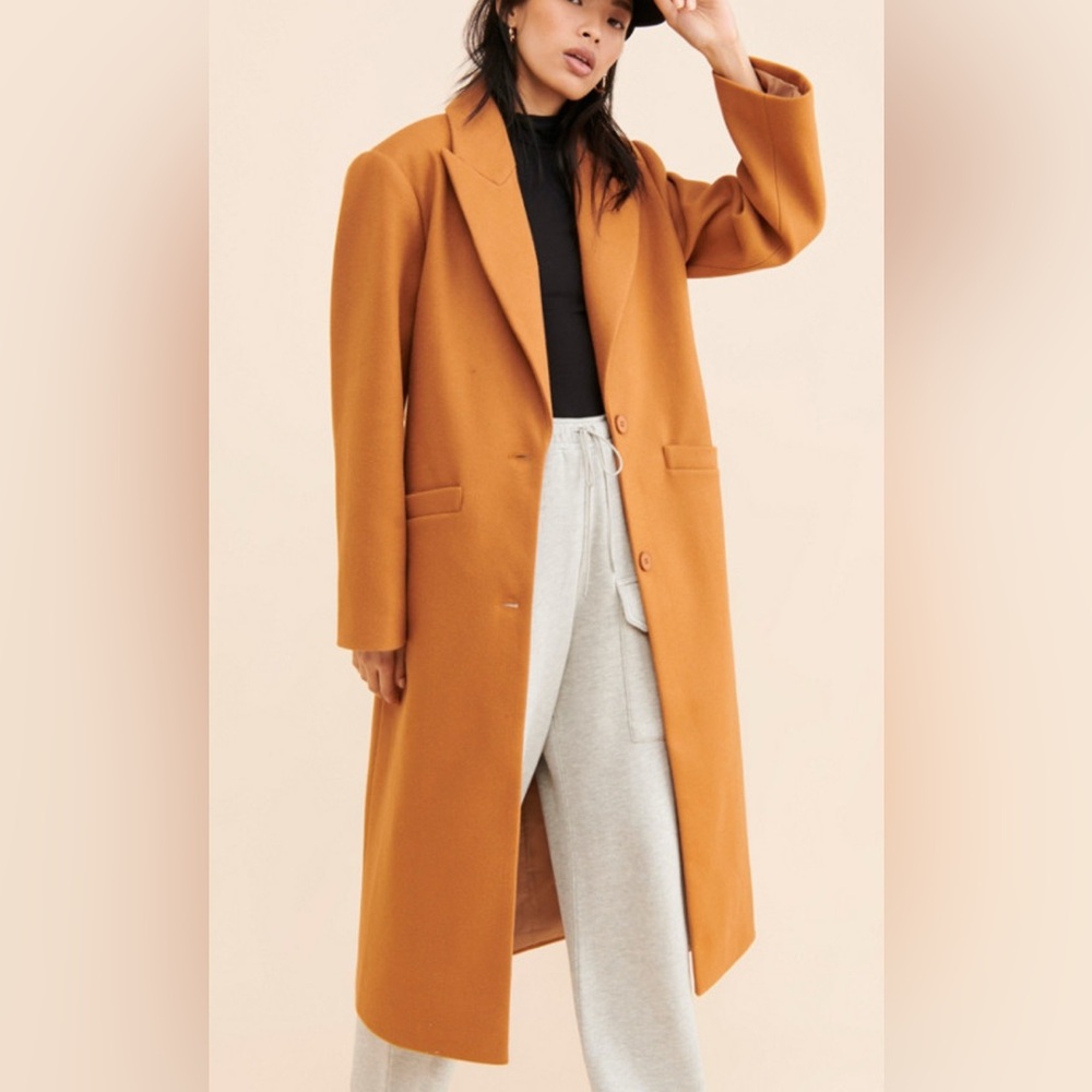 urban outfitters lioness Women's Tan trench coat